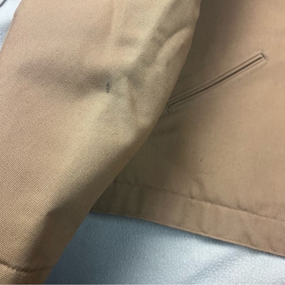 Carhartt Jacket Mens 54 Regular Brown Detroit Blanket Lined Canvas J01 BRN NEW - Picture 9 of 11